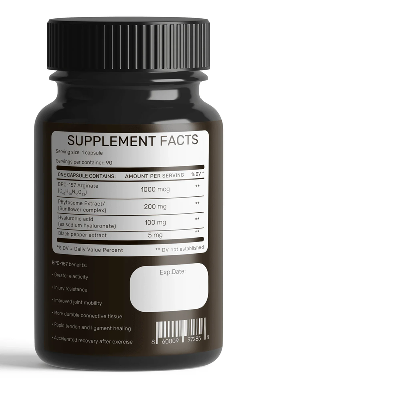 BPC-157 1000 mcg — 90 Capsules with Hyaluronic Acid
