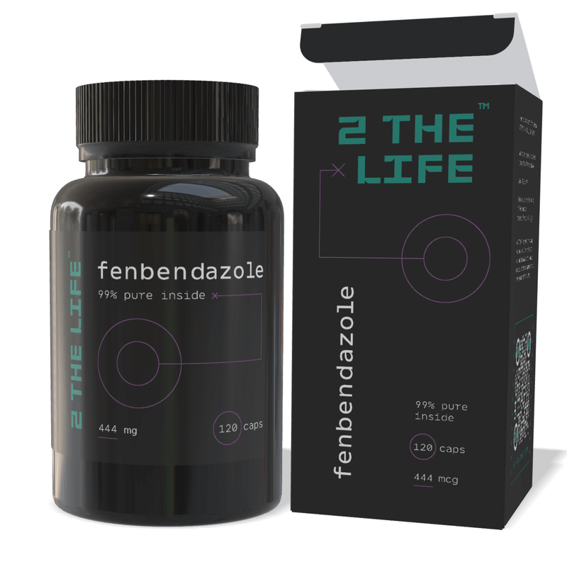 Fenbendazole 444 mg — 120 Capsules (99% Purity)